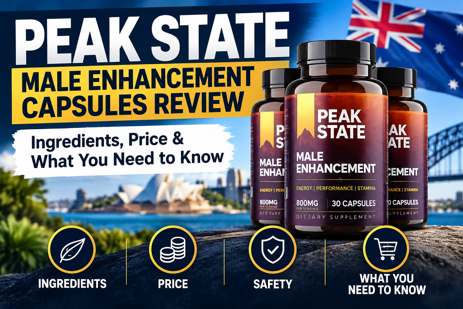 Peak State Male Enhancement Capsules Review 2026: Ingredients, Price & What You Need to Know